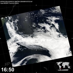 Level 1B Image at: 1650 UTC