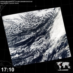 Level 1B Image at: 1710 UTC