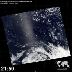 Level 1B Image at: 2150 UTC