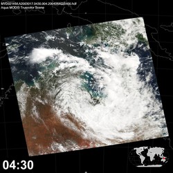 Level 1B Image at: 0430 UTC