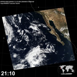 Level 1B Image at: 2110 UTC