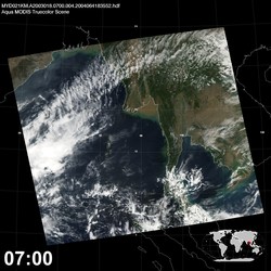 Level 1B Image at: 0700 UTC