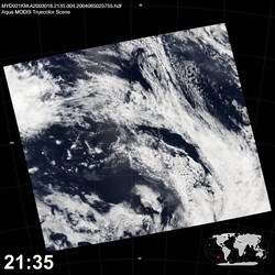 Level 1B Image at: 2135 UTC