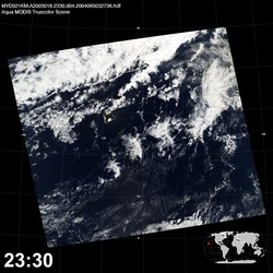 Level 1B Image at: 2330 UTC