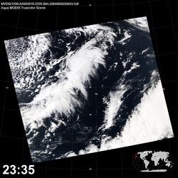 Level 1B Image at: 2335 UTC