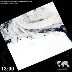 Level 1B Image at: 1300 UTC