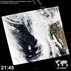 Level 1B Image at: 2145 UTC