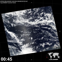 Level 1B Image at: 0045 UTC