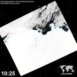 Level 1B Image at: 1025 UTC