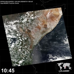 Level 1B Image at: 1045 UTC