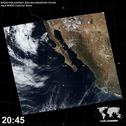 Level 1B Image at: 2045 UTC