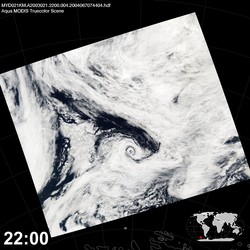 Level 1B Image at: 2200 UTC