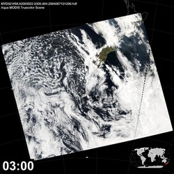 Level 1B Image at: 0300 UTC