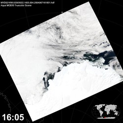 Level 1B Image at: 1605 UTC