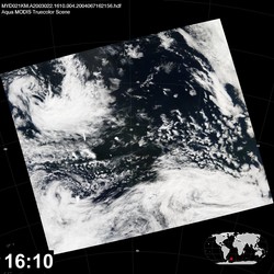 Level 1B Image at: 1610 UTC