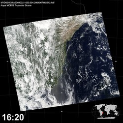 Level 1B Image at: 1620 UTC