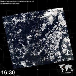 Level 1B Image at: 1630 UTC