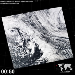 Level 1B Image at: 0050 UTC