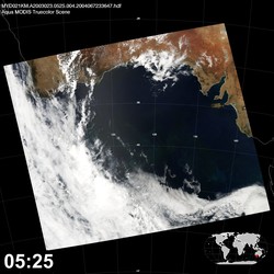 Level 1B Image at: 0525 UTC