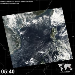 Level 1B Image at: 0540 UTC