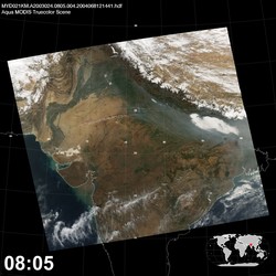 Level 1B Image at: 0805 UTC