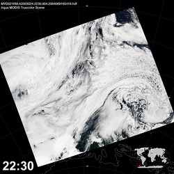 Level 1B Image at: 2230 UTC