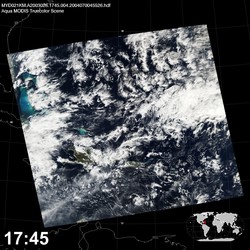 Level 1B Image at: 1745 UTC