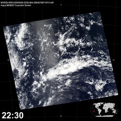 Level 1B Image at: 2230 UTC