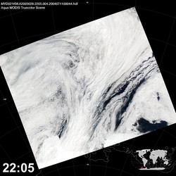 Level 1B Image at: 2205 UTC