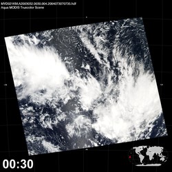 Level 1B Image at: 0030 UTC