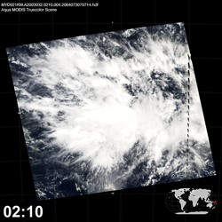 Level 1B Image at: 0210 UTC