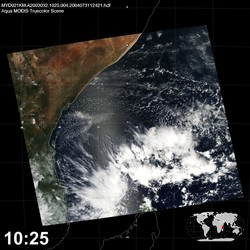 Level 1B Image at: 1025 UTC