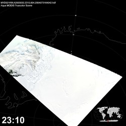 Level 1B Image at: 2310 UTC