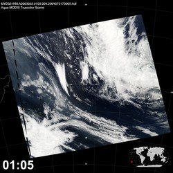 Level 1B Image at: 0105 UTC