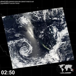 Level 1B Image at: 0250 UTC