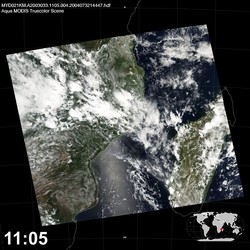 Level 1B Image at: 1105 UTC