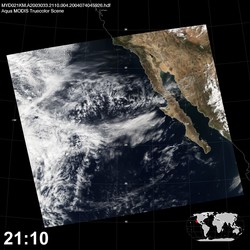 Level 1B Image at: 2110 UTC