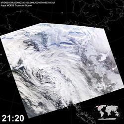 Level 1B Image at: 2120 UTC