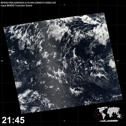 Level 1B Image at: 2145 UTC