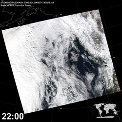 Level 1B Image at: 2200 UTC