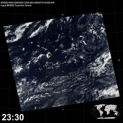 Level 1B Image at: 2330 UTC