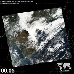 Level 1B Image at: 0605 UTC