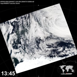 Level 1B Image at: 1345 UTC