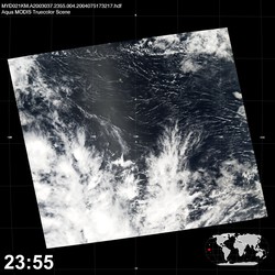 Level 1B Image at: 2355 UTC