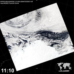 Level 1B Image at: 1110 UTC