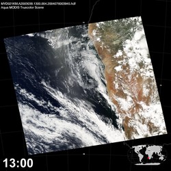 Level 1B Image at: 1300 UTC