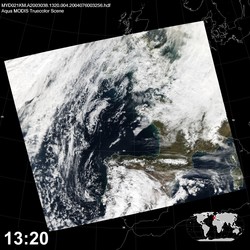 Level 1B Image at: 1320 UTC