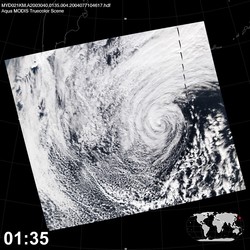 Level 1B Image at: 0135 UTC