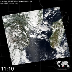 Level 1B Image at: 1110 UTC