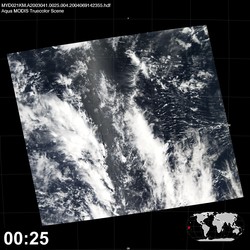 Level 1B Image at: 0025 UTC